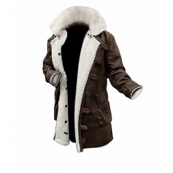 Bane Swedish Bomber Shearling Leather Jacket